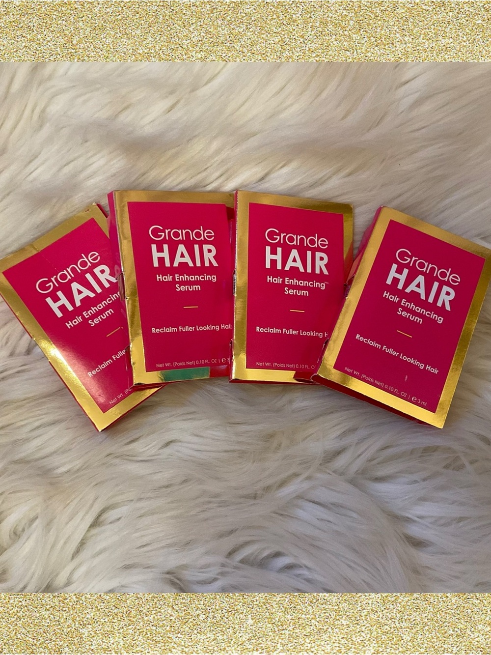 Grande Hair Hair Enhancing Serum - New x4 Mini